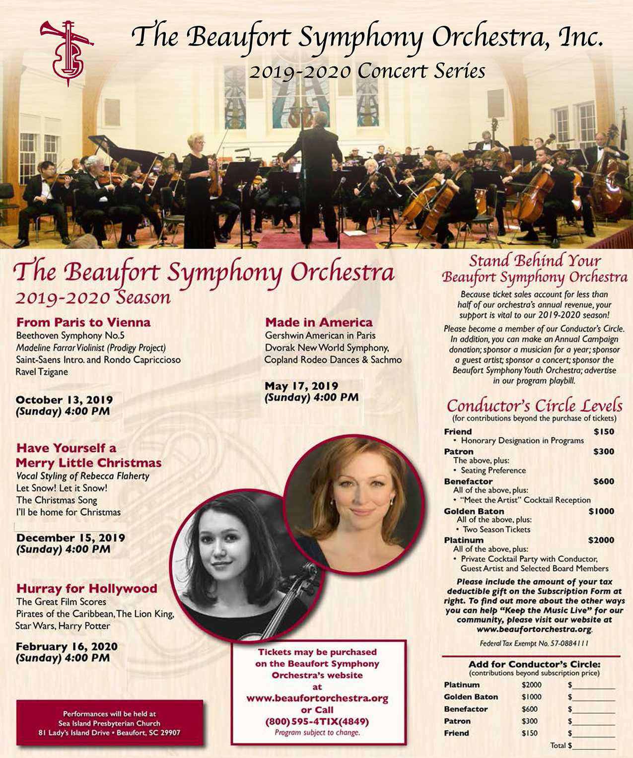 2019-20 concert season